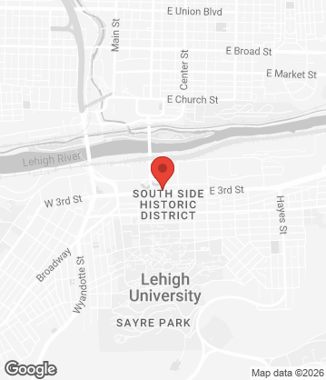 Map of Crispy Halal - 25 E. Third St., Bethlehem, PA, 18015, US